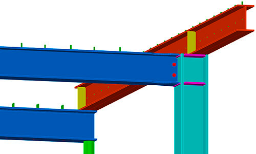 Columns and Beams Fabrication and Erection